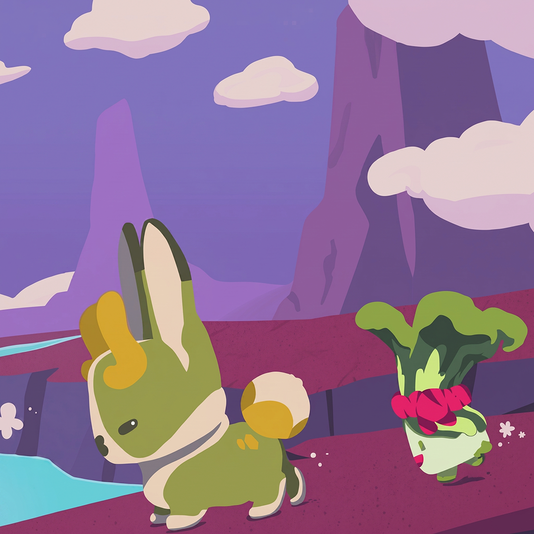Amiko Legends Mouse Pad characters