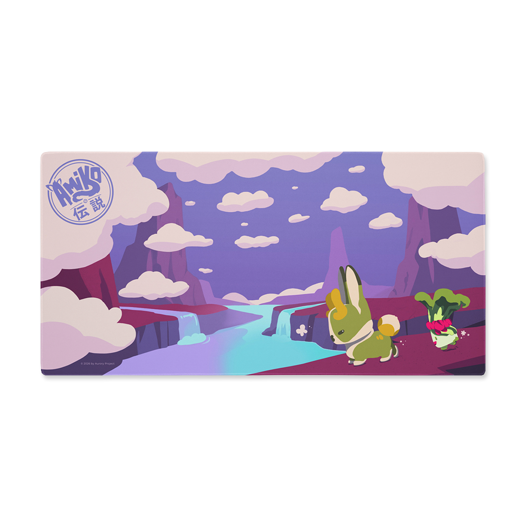 A Gaming Mouse Pad feautiring Amiko Legends characters