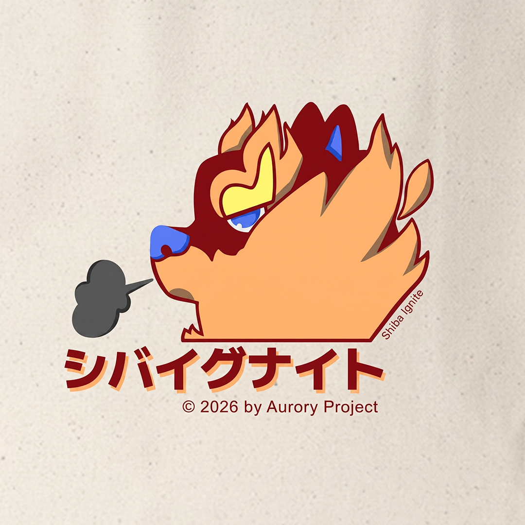 A Shiba Ignite ilustration form the videogame Amiko legends